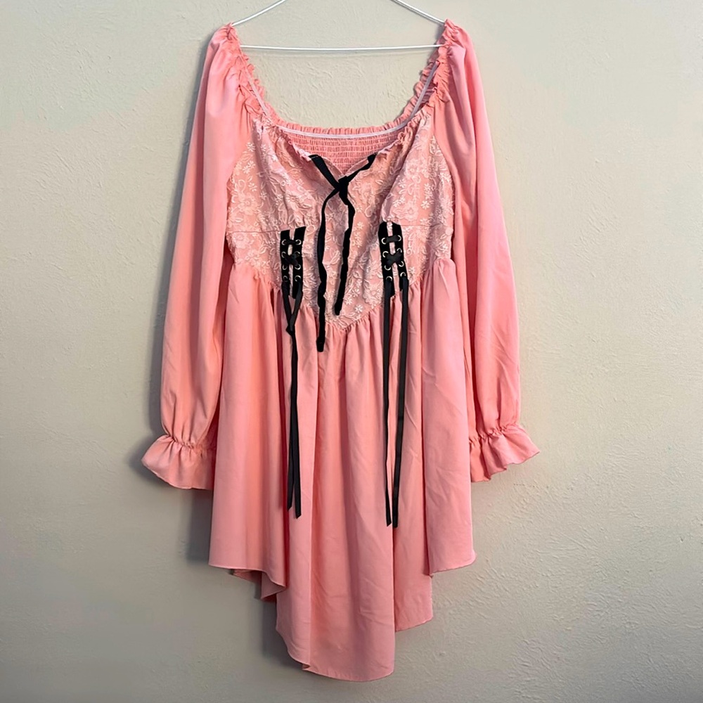 SHEIN pink dress